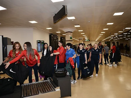 Azərbaycanın qadınlardan ibarət millisinin üzvləri Füzuli və Şuşaya səfər ediblər