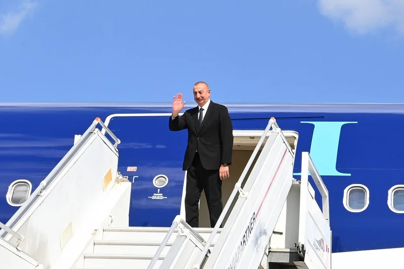 Prezident İlham Əliyevin İtaliyaya işgüzar səfəri başa çatıb