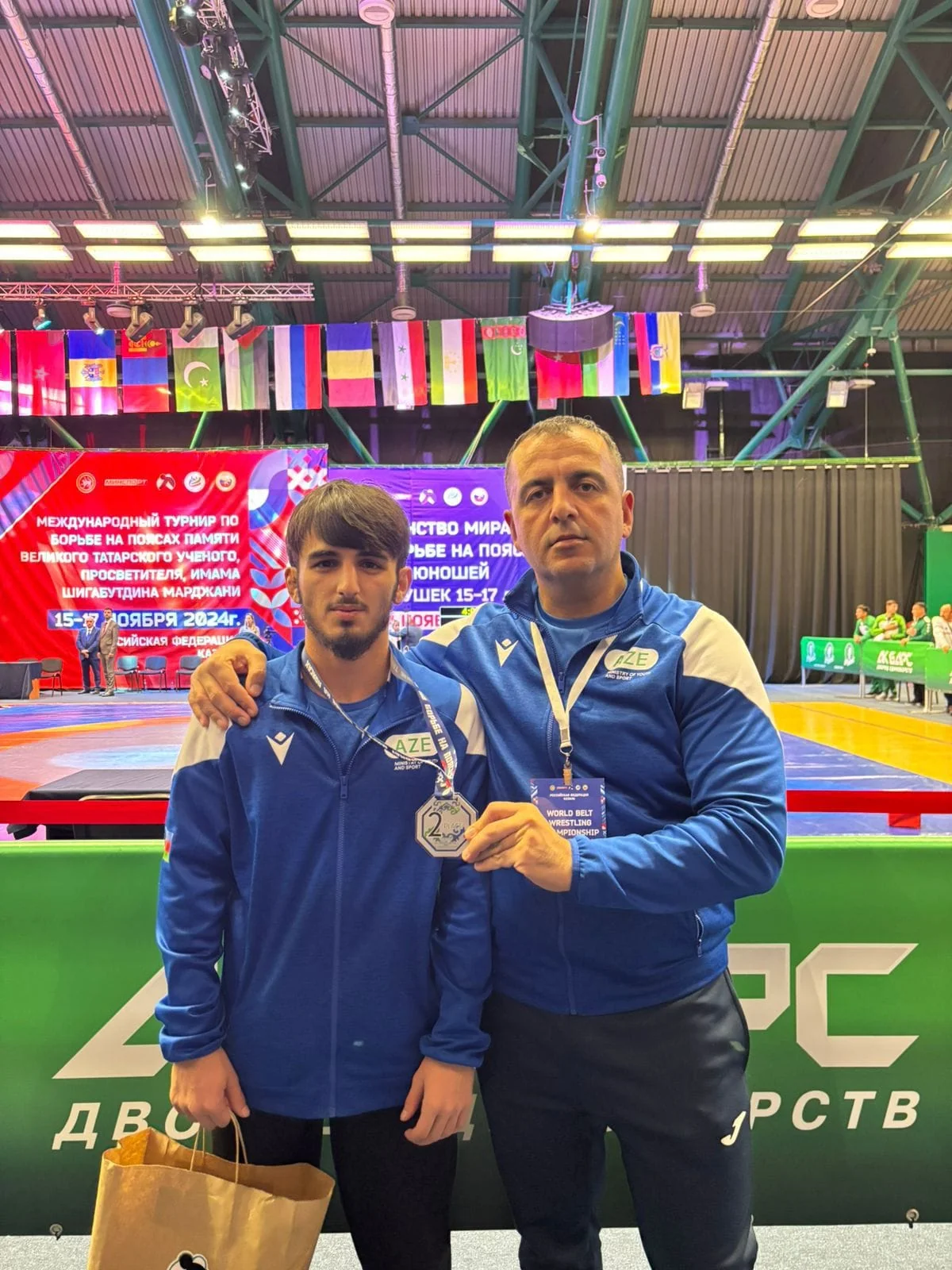 Azərbaycan təmsilçisi kəmər güləşi üzrə dünya çempionatında gümüş medal qazanıb