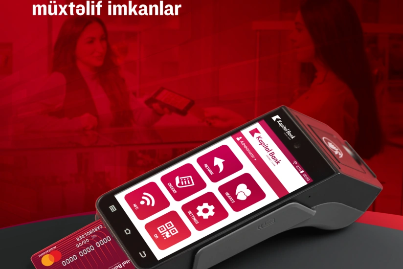 Kapital Bank POS-terminal istifadəçilərinə yeni fürsətlər təqdim edir