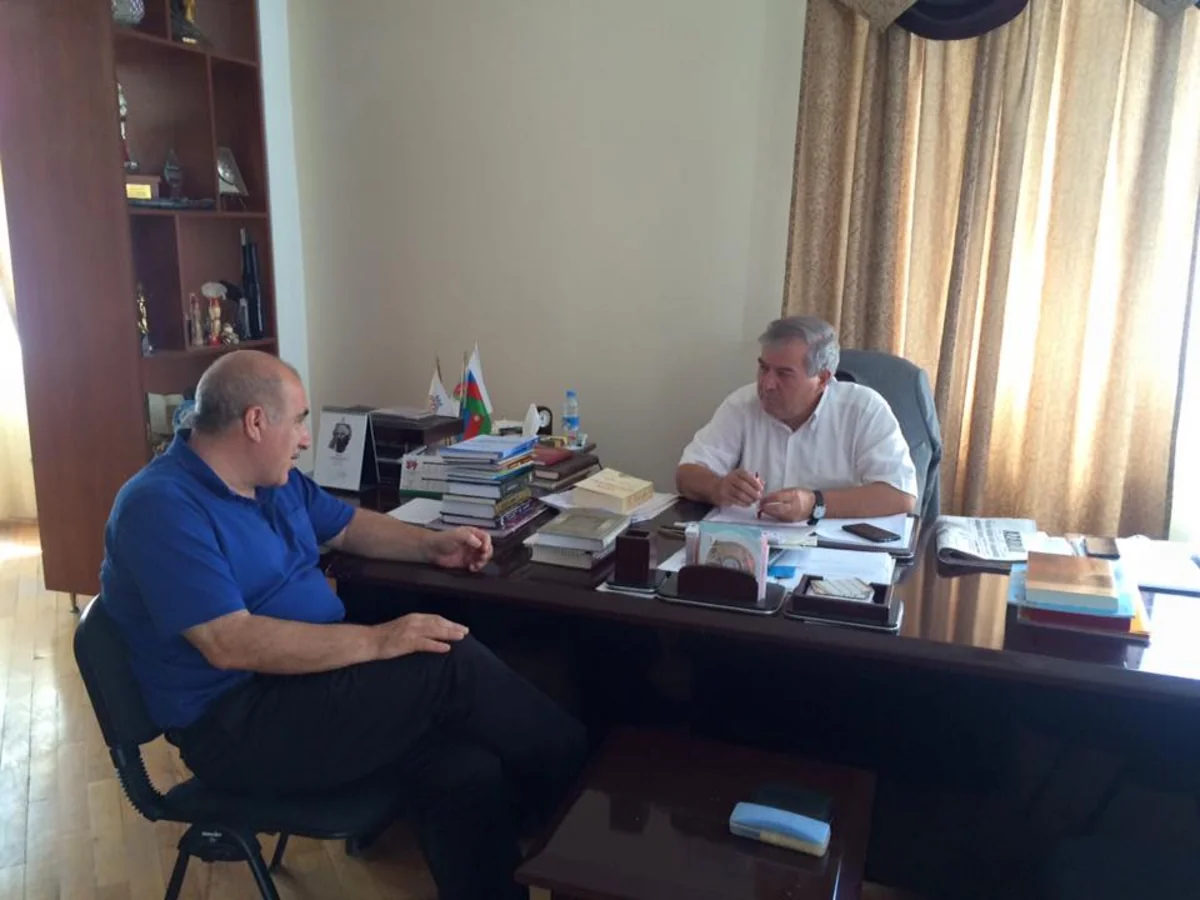 ​Sabir Rüstəmxanlı Pənah Hüseynlə görüşüb - FOTO