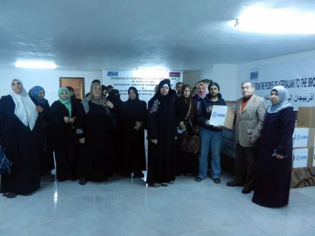 Azərbaycan tərəfindən İordaniyada suriyalı qaçqınlara humanitar yardımın verilməsinin ikinci mərhələsi keçirilib