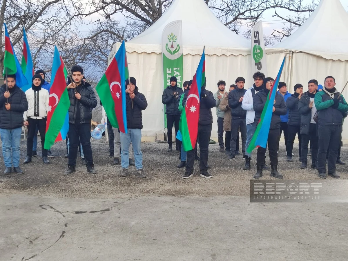 Xankəndi-Laçın yolunda ekofəallar 84 gündür yüksək fəallıq nümayiş etdirirlər