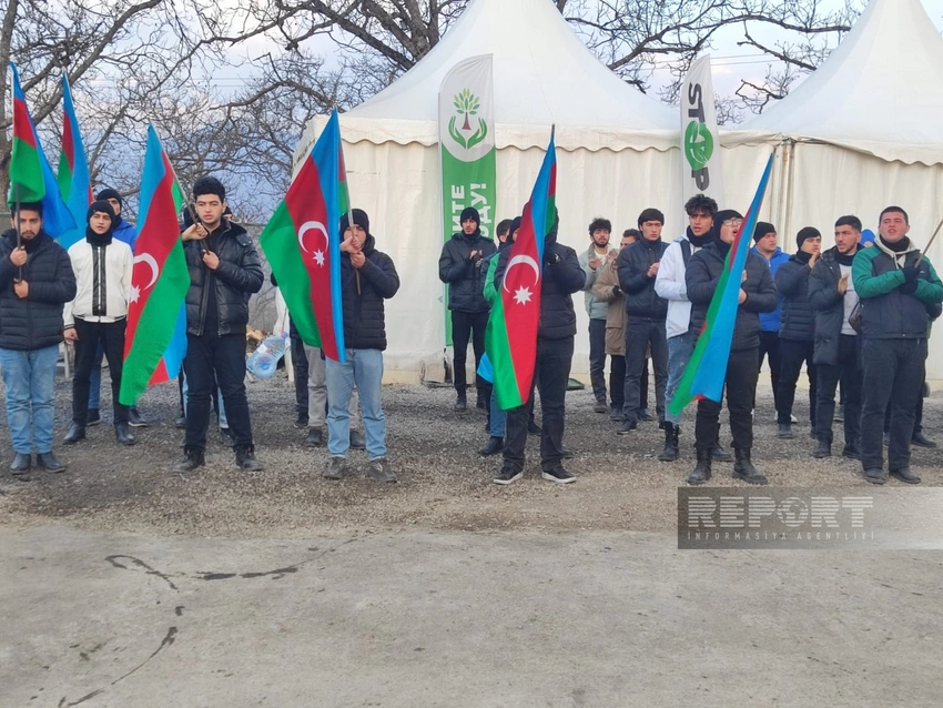Xankəndi-Laçın yolunda ekofəallar 84 gündür yüksək fəallıq nümayiş etdirirlər