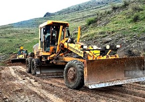 Daşkəsənin Dəstəfur kəndinə gedən avtomobil yolu təmir olunub