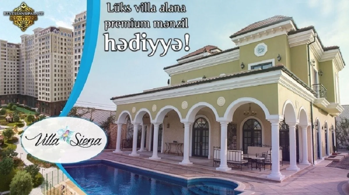 AS Qrup İnvestment şirkəti villa alana mənzil hədiyyə edəcək