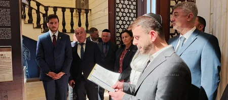 Qırmızı Qəsəbədə yəhudilərin “Qurtuluş və Nicat Günü” qeyd olunub