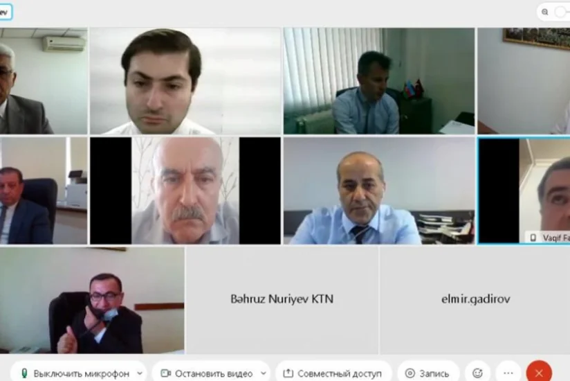 Ekoloji Məsələlər üzrə İşçi Qrupunun iclasında aparılmış monitorinqlərin nəticələri müzakirə olunub