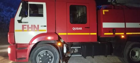 Şabranda yanğınla əlaqədar müvəqqəti postlar yaradılıb