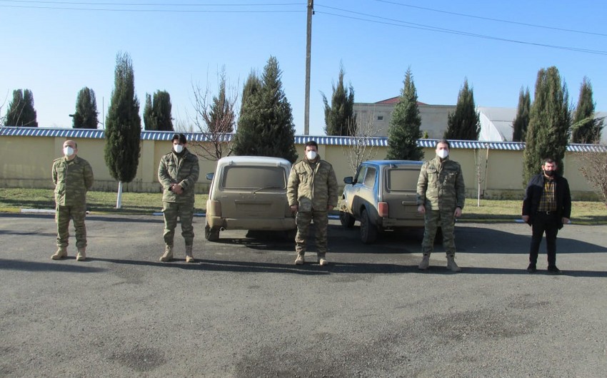 Bir qrup şəxs hərbi formada azad olunmuş ərazilərə keçməyə cəhd göstərib