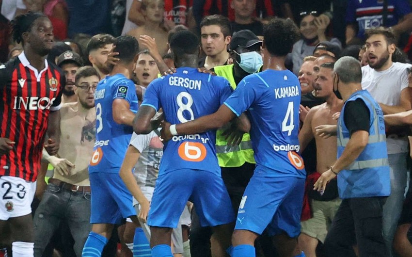 Fransa çempionatındakı münaqişəyə görə 3 yeniyetmə saxlanılıb
