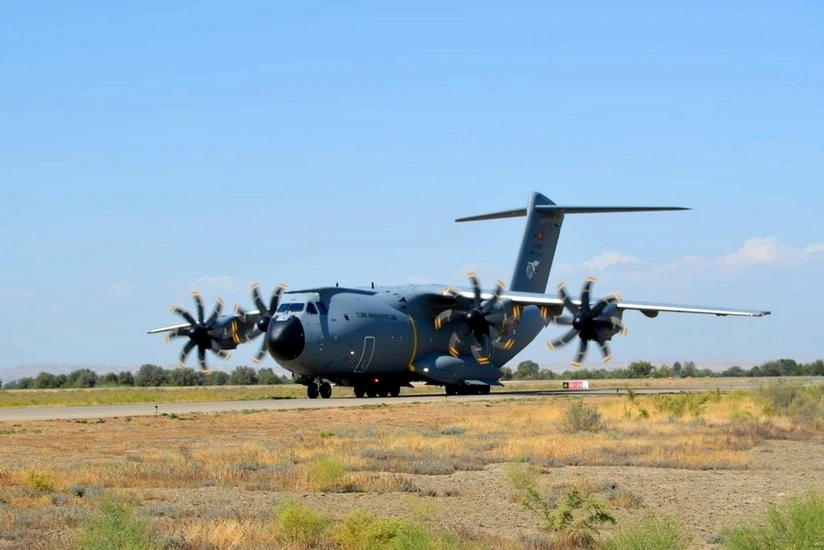 Representatives of Turkish Air Force arrive in Azerbaijan to participate in TurAz Qartalı-2019 Exercises - VIDEO