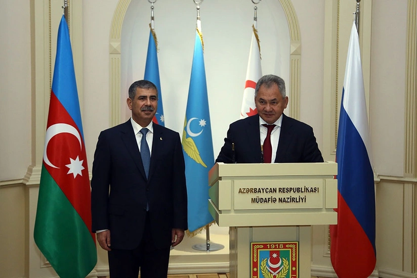 Sergey Şoyqu Ermənistana daşınan hərbi yüklərdən danışdı