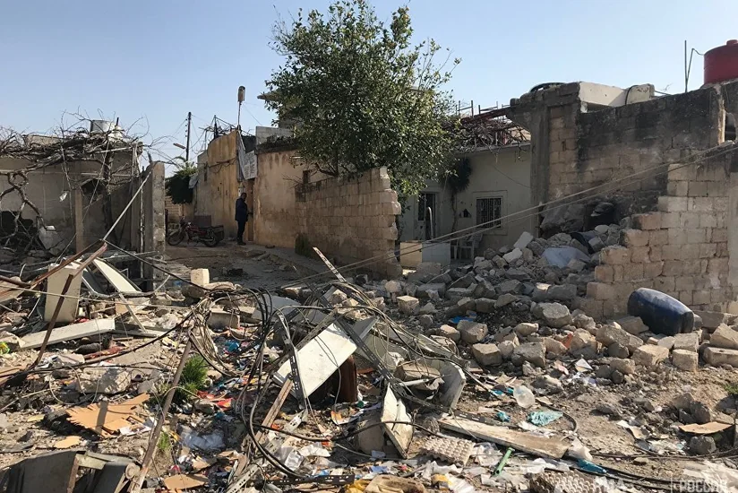 Suriyadan atılan raket İraqda evin üzərinə düşüb