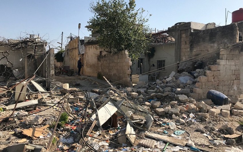 Suriyadan atılan raket İraqda evin üzərinə düşüb