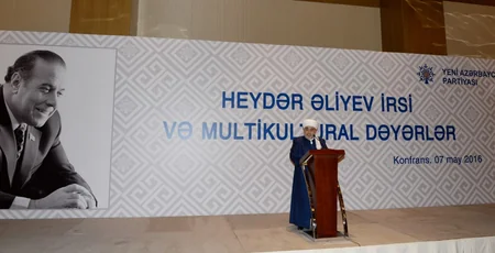Bakıda Heydər Əliyev irsi və multikultural dəyərlər adlı konfrans keçirilib