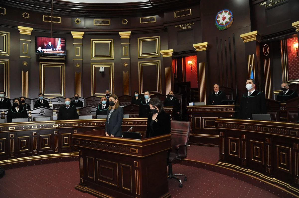 Ali Məhkəmədə yeni təyin olunan hakimlərin andiçmə mərasimi keçirilib