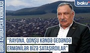 “Türklər tarixi işarələrlə qayalara, xalçalara həkk edirdilər” - Qərbi Azərbaycan Xronikası