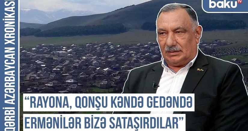 “Türklər tarixi işarələrlə qayalara, xalçalara həkk edirdilər” - Qərbi Azərbaycan Xronikası