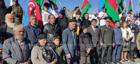 Zəfər Günü Tovuz və Gədəbəydə də qeyd olunub