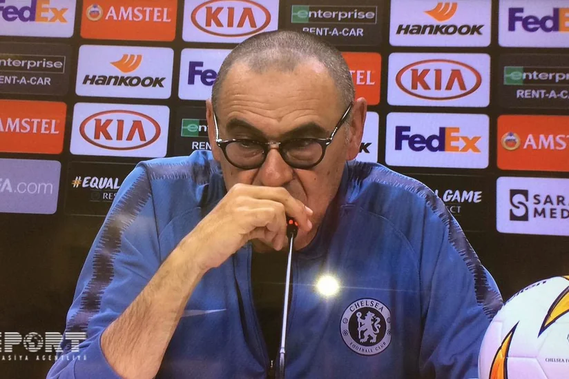 Maurizio Sarri: Right now I am thinking only of the final - INTERVIEW