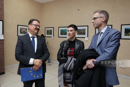 Aİ Nümayəndəliyi Bakıda Bizi birləşdirən su adlı fotosərgi təşkil edib