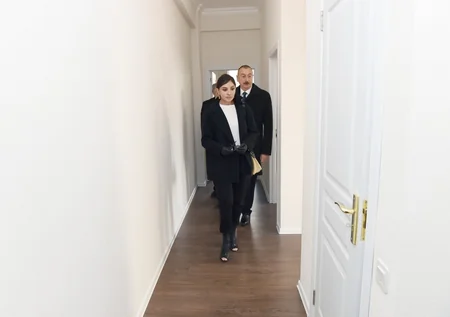 Prezident İlham Əliyev və birinci xanım Mehriban Əliyeva MİDA-nın Yasamal yaşayış kompleksinin açılışında iştirak ediblər - YENİLƏNİB