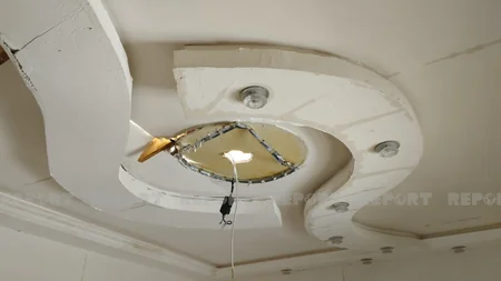 Güclü qar Şamaxıda bir ailəni evsiz qoyub