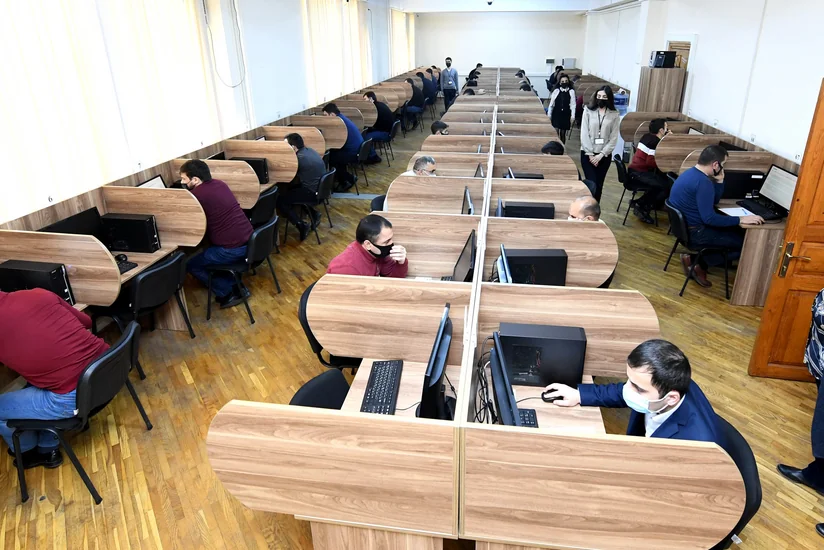 В связи с приемом на службу в органы юстиции проведен тестовый экзамен