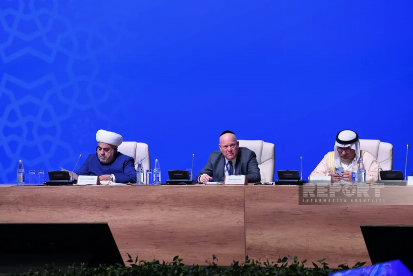 Bakıda dünya dini liderlərinin görüşü keçirilir