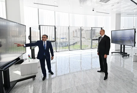 İlham Əliyev Sumqayıtda regional “ASAN xidmət” mərkəzinin açılışında iştirak edib