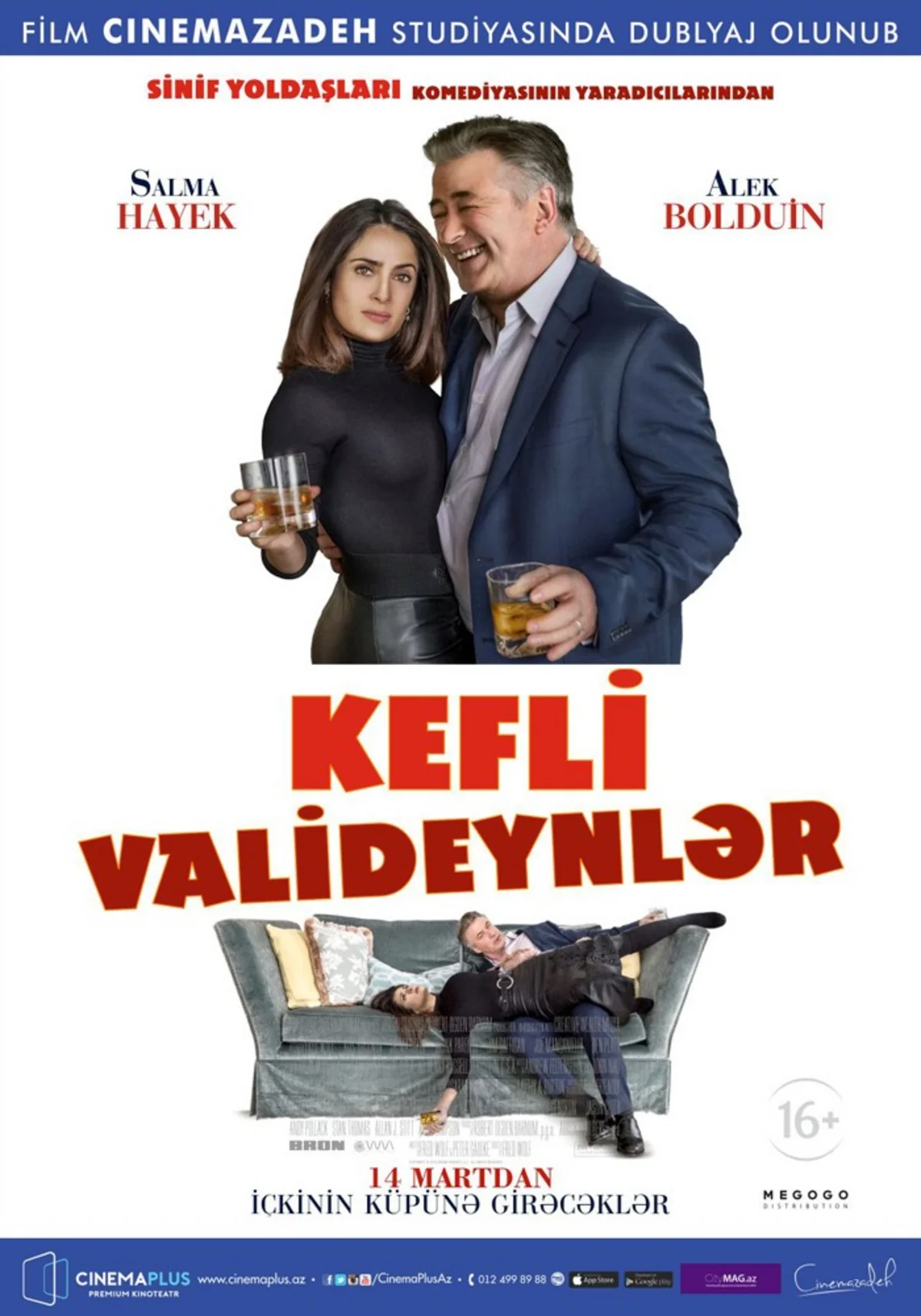 “CinemaPlus” “Kefli valideynlər” komediyasının nümayişinə başlayıb - VİDEO
