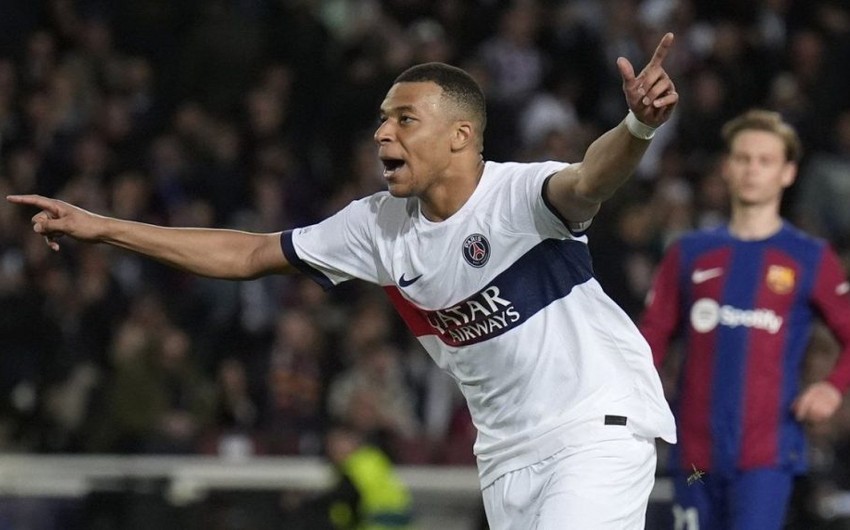 Mbappe cari mövsüm “Top-5” liqalarda 40-dan çox qol vuran ilk futbolçu olub