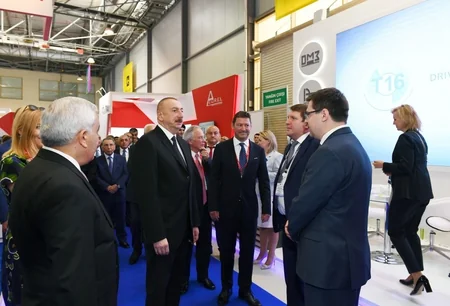 Prezident İlham Əliyev XXVI Beynəlxalq “Xəzər Neft və Qaz-2019” sərgi və konfransının açılışında iştirak edib - YENİLƏNİB