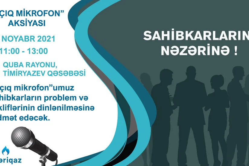 Azəriqaz Qubadakı sahibkarların problemlərini dinləyəcək