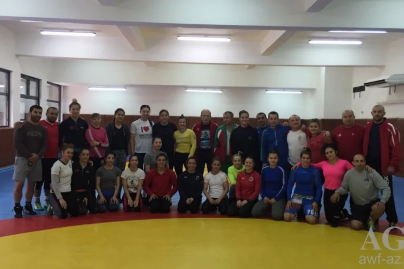 Azərbaycanın qadın güləşçiləri olimpiadaya Ukraynada hazırlaşır