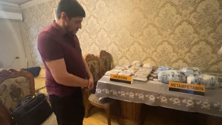 DİN Bakıda əməliyyat keçirib, İrandan 73 kq narkotik vasitə gətirən dəstə üzvləri həbs olunub