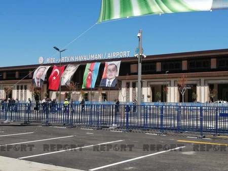PHOTO REPORTAGE from the new airport in Rize 