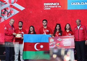 Azərbaycanı təmsil edən BANM-ın komandası “TECHNOFEST-2025”də birinci yer tutub