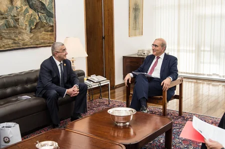 Azerbaijani Ambassador to Brazil presents copy of his credentials