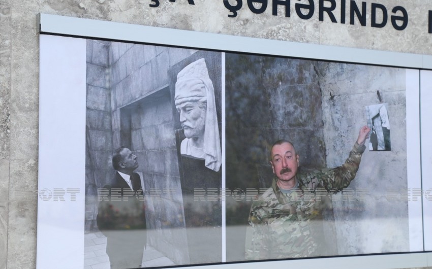 Molla Pənah Vaqifin muzey-məqbərə kompleksindən fotoreportaj