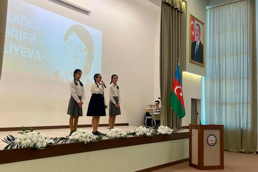 Bakı məktəblərində akademik Zərifə Əliyeva anılıb