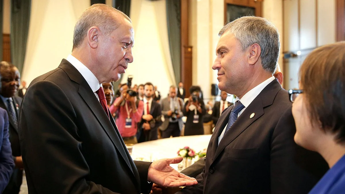 Volodin və Ərdoğan Türkiyədə görüş keçiriblər