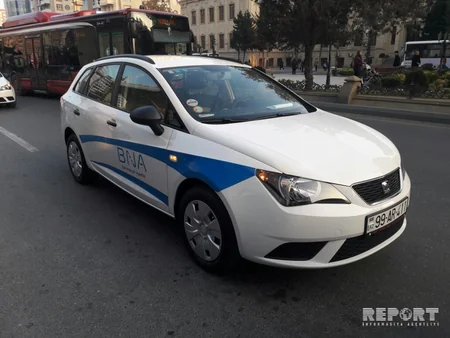 Bakıda taksi sürücülərinə qarşı reydlər başlayıb - FOTO