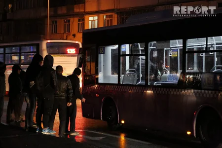 Bakıda avtobus piyada zolağından keçən qadını vuraraq öldürüb - FOTO - VİDEO - YENİLƏNİB