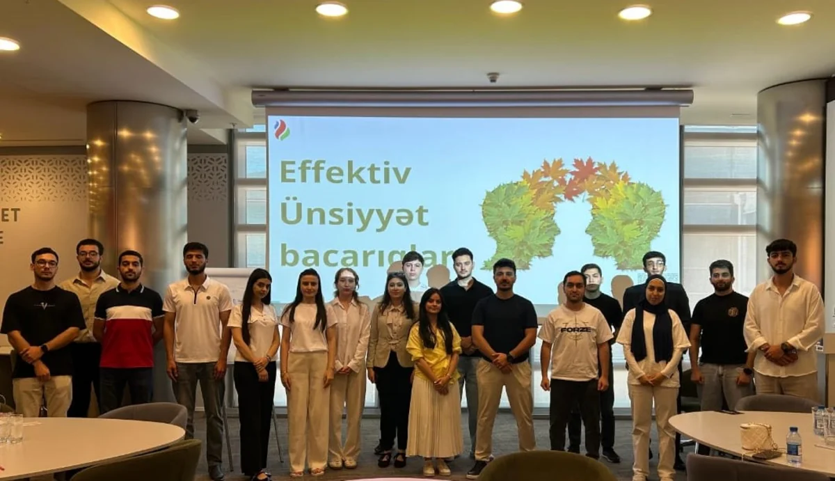 SOCAR-ın Gənc İstedadlar Proqramının iştirakçıları üçün təlimlər başlayıb