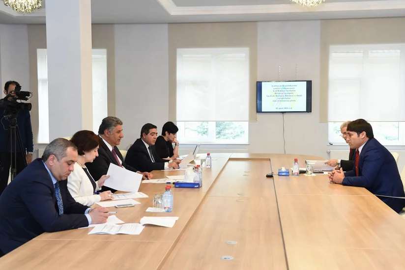 Azad Rəhimov Biləsüvarda vətəndaşları qəbul edib