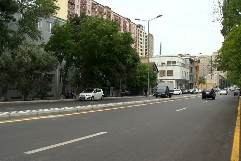 Təbriz küçəsinin yenidən qurulması yekunlaşıb - VİDEO