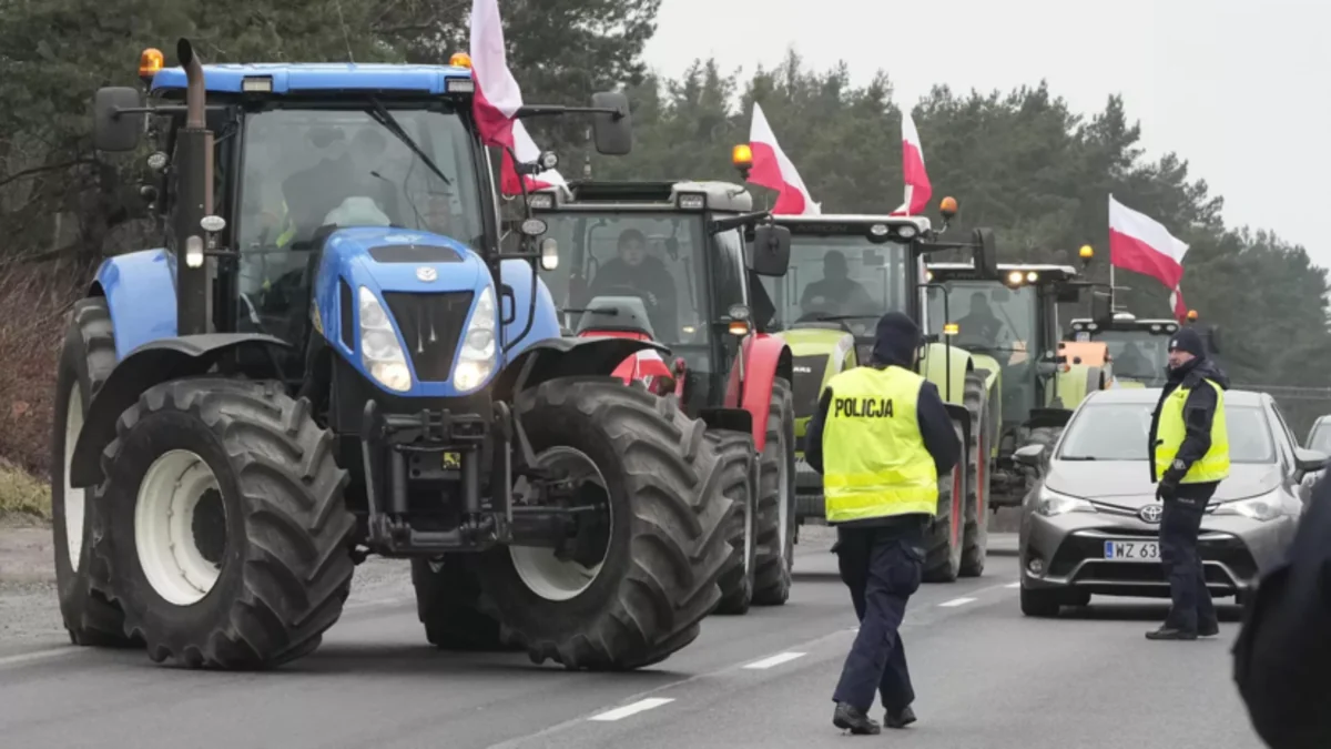 Польские фермеры разблокировали один КПП на границе с Украиной
