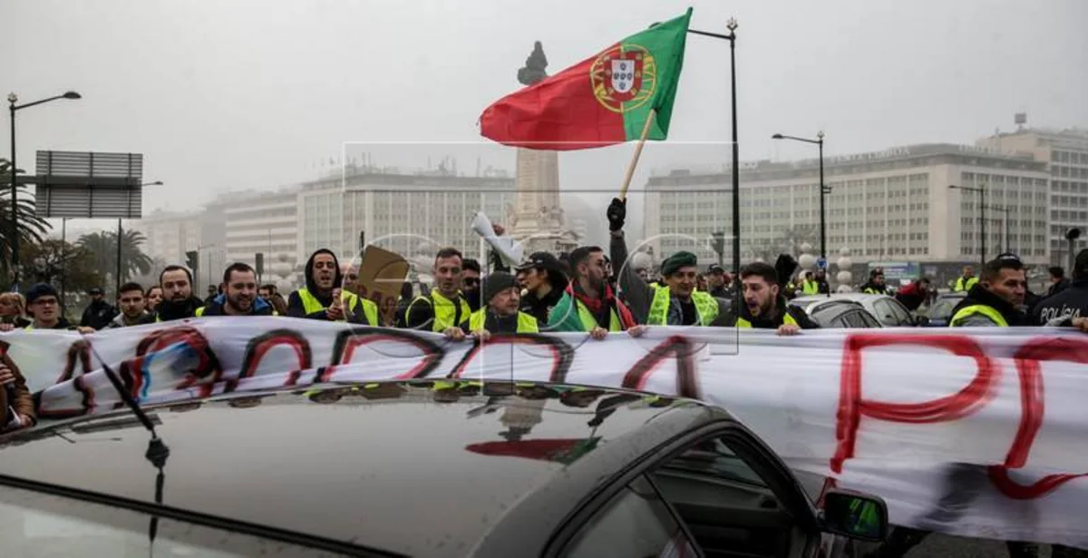 Portuqaliyada “sarı jiletlilər” etirazlara başlayır